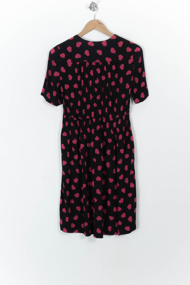 Robe Courte Noire et Rouge - Taille L/40 de la marque Claudie Pierlot | PARAD68413 - Vendu par Paradigme - Image 4