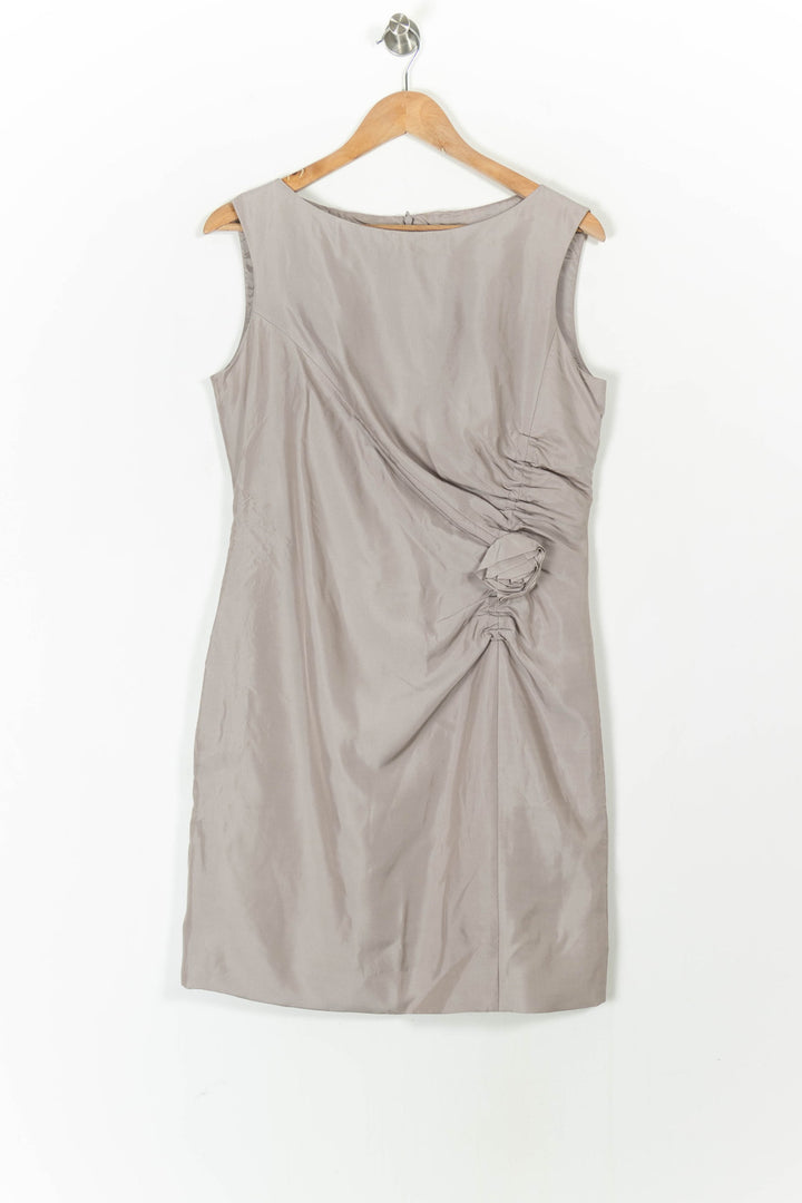 Robe Droite Beige - Taille XL/42 de la marque ZAPA | PARAD68447 - Vendu par Paradigme - Image 2