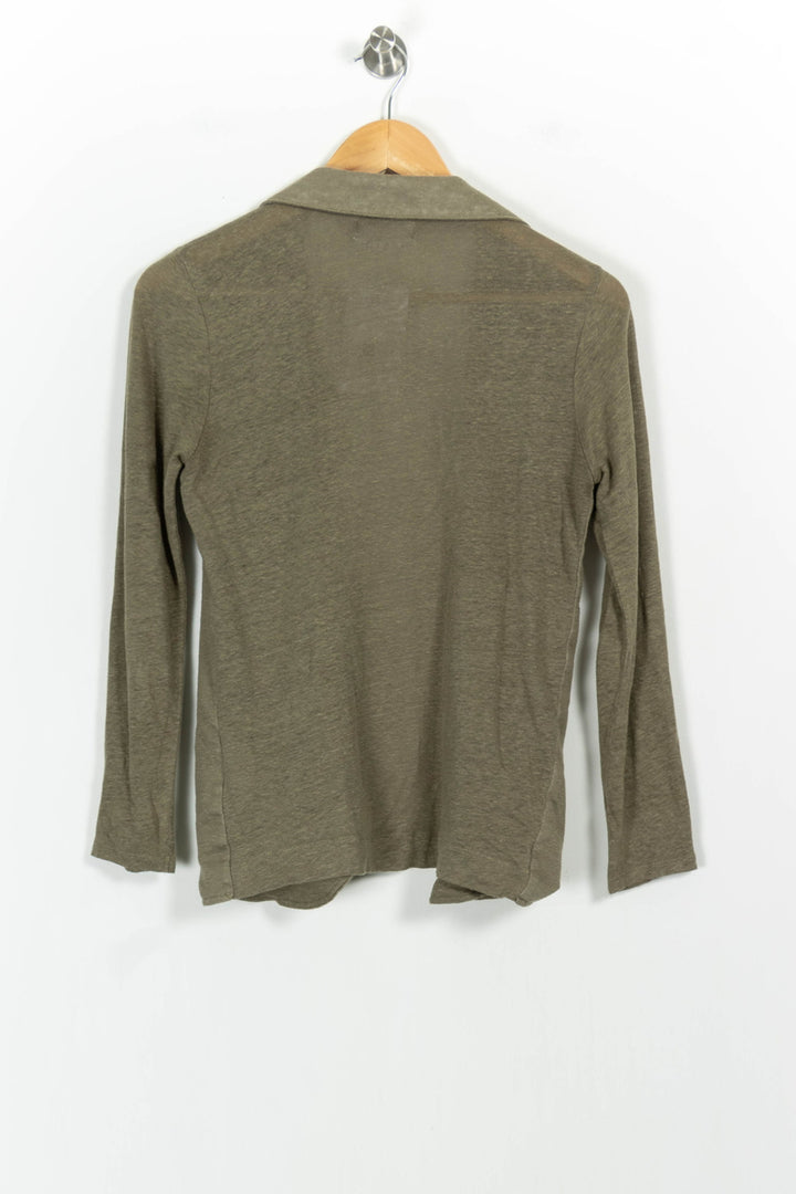 Blazer Vert - Taille S/36 de la marque Notshy Cashmere | PARAD68455 - Vendu par Paradigme - Image 4