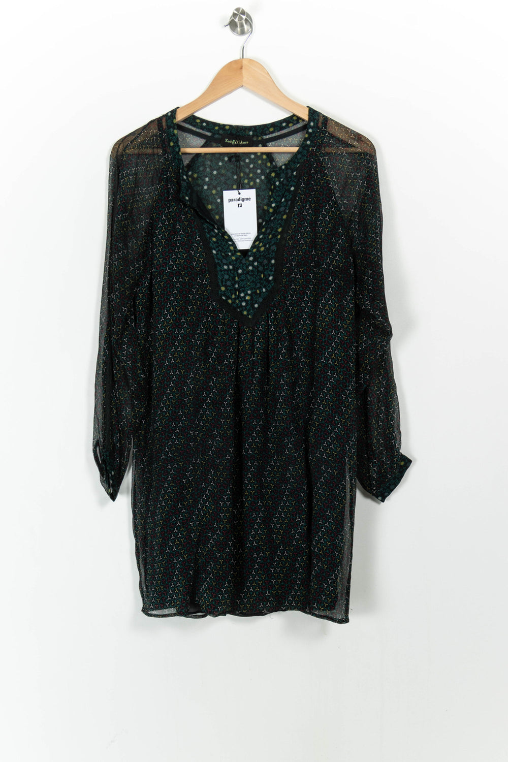 Robe Courte Verte - Taille M/38 de la marque Zadig&Voltaire | PARAD68478 - Vendu par Paradigme - Image 2