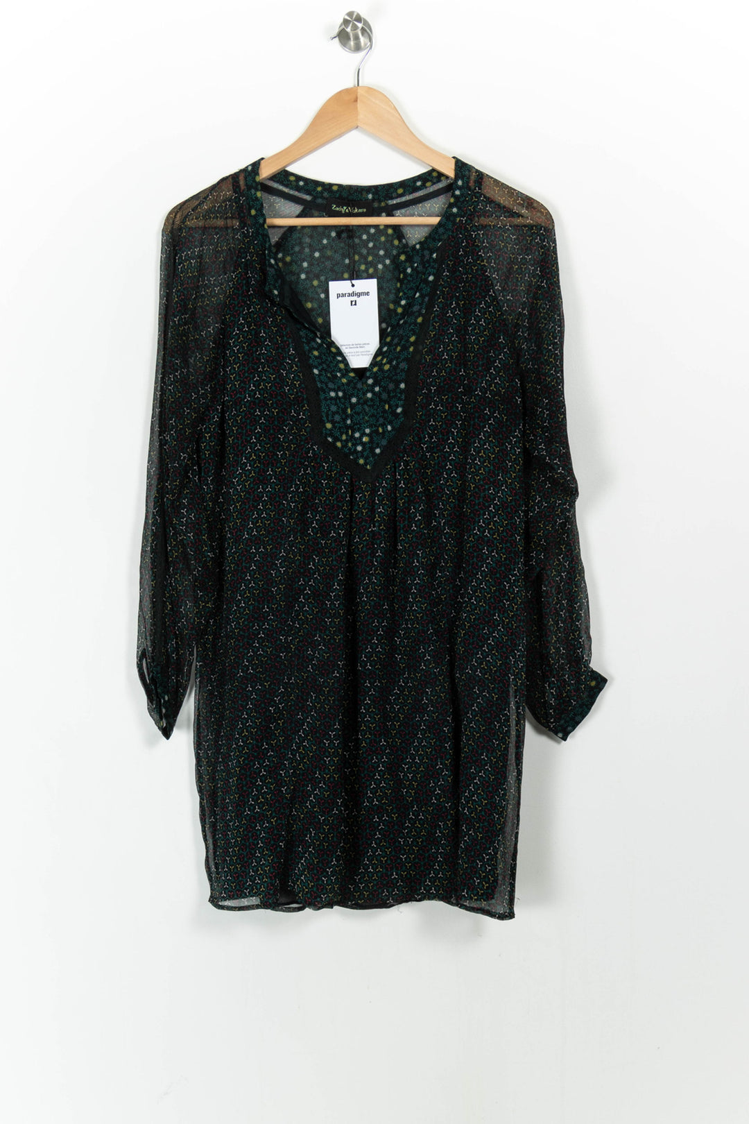 Robe Courte Verte - Taille M/38 de la marque Zadig&Voltaire | PARAD68478 - Vendu par Paradigme - Image 2