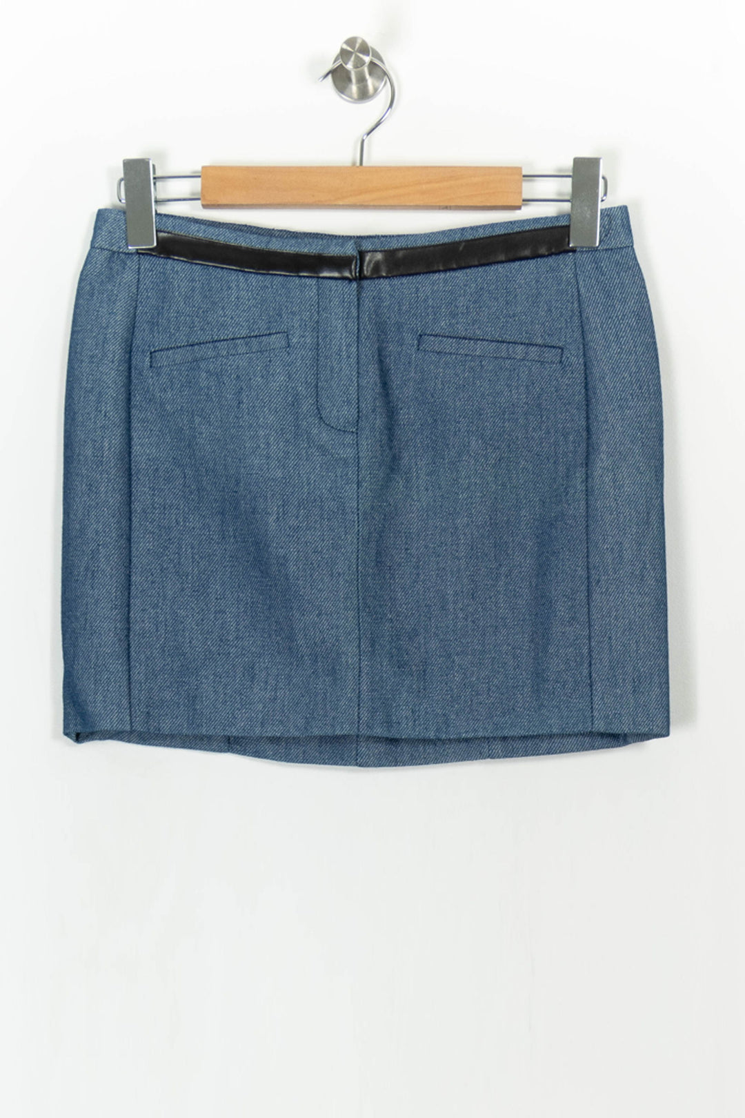 Jupe Courte Bleue - Taille S/36 de la marque Maje | PARAD68495 - Vendu par Paradigme - Image 2