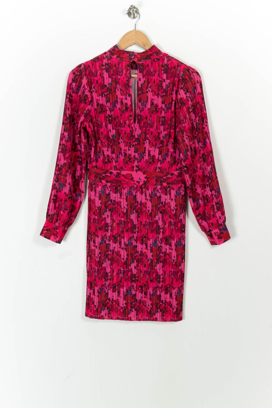Robe Plissée Rose et Rouge - Taille M/38 de la marque IKKS | PARAD68500 - Vendu par Paradigme - Image 4