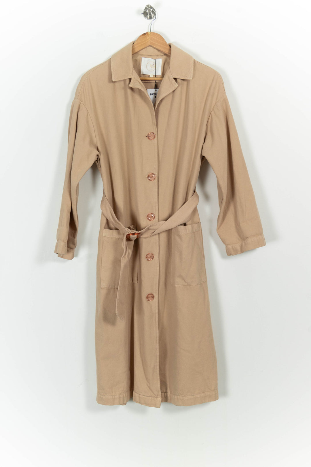 Trench Beige - Taille S/36 de la marque Des petits hauts | PARAD68508 - Vendu par Paradigme - Image 2