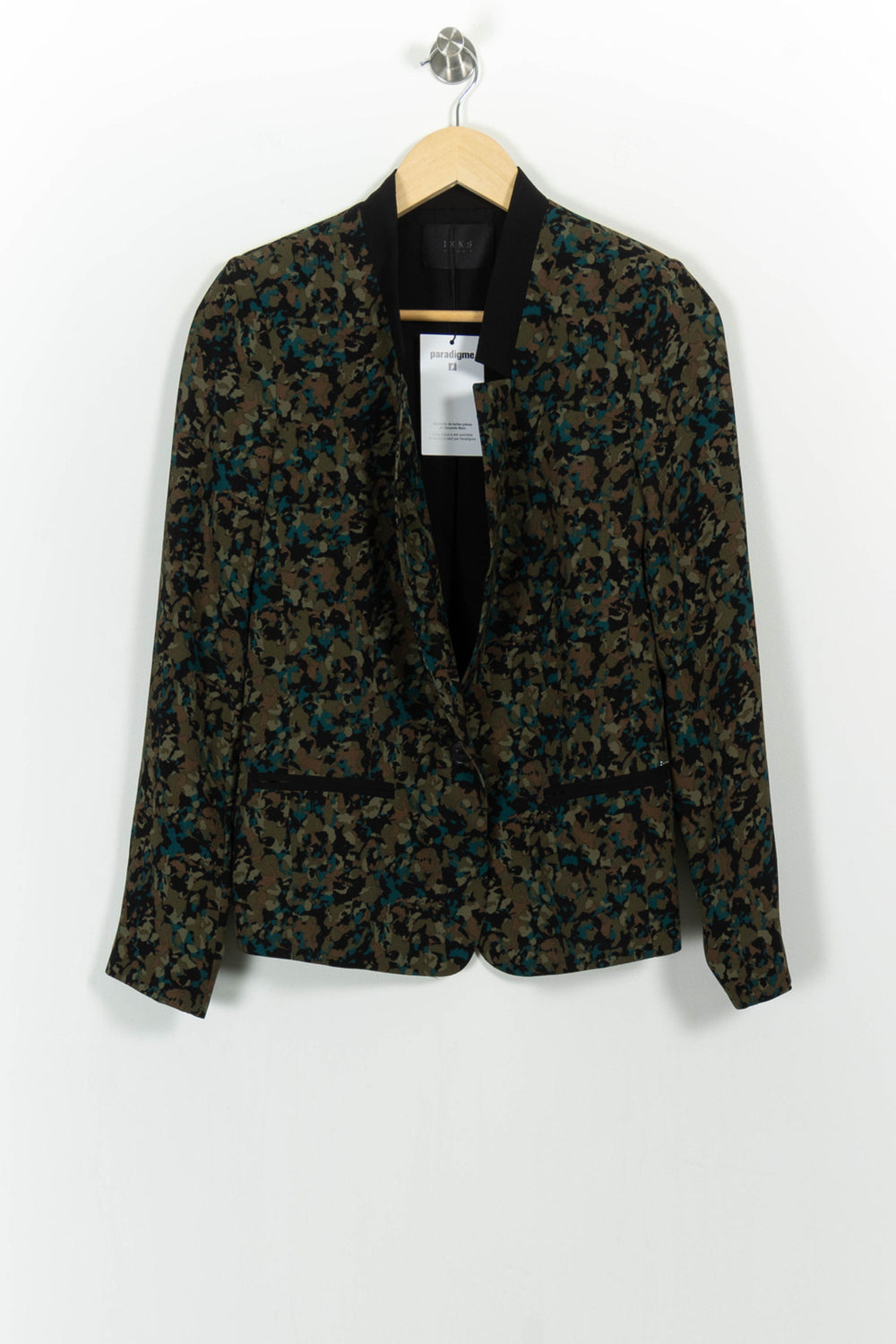 Blazer Vert et Noir - Taille S/36 de la marque IKKS | PARAD68512 - Vendu par Paradigme - Image 2