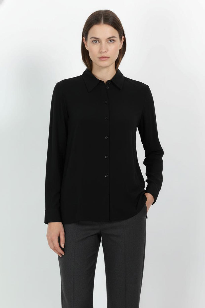Chemise Noire - Taille M/38 de la marque Agnès b. | PARAD68522 - Vendu par Paradigme - Image 1