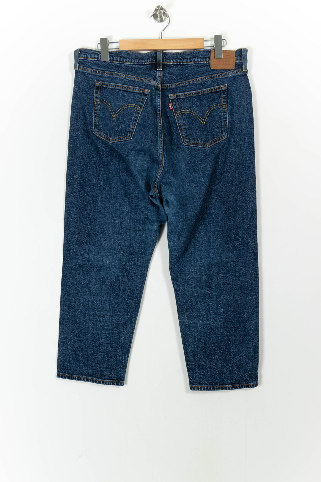 Jean Droit Bleu - Taille XXXL/46 de la marque Levi's | PARAD68531 - Vendu par Paradigme - Image 4