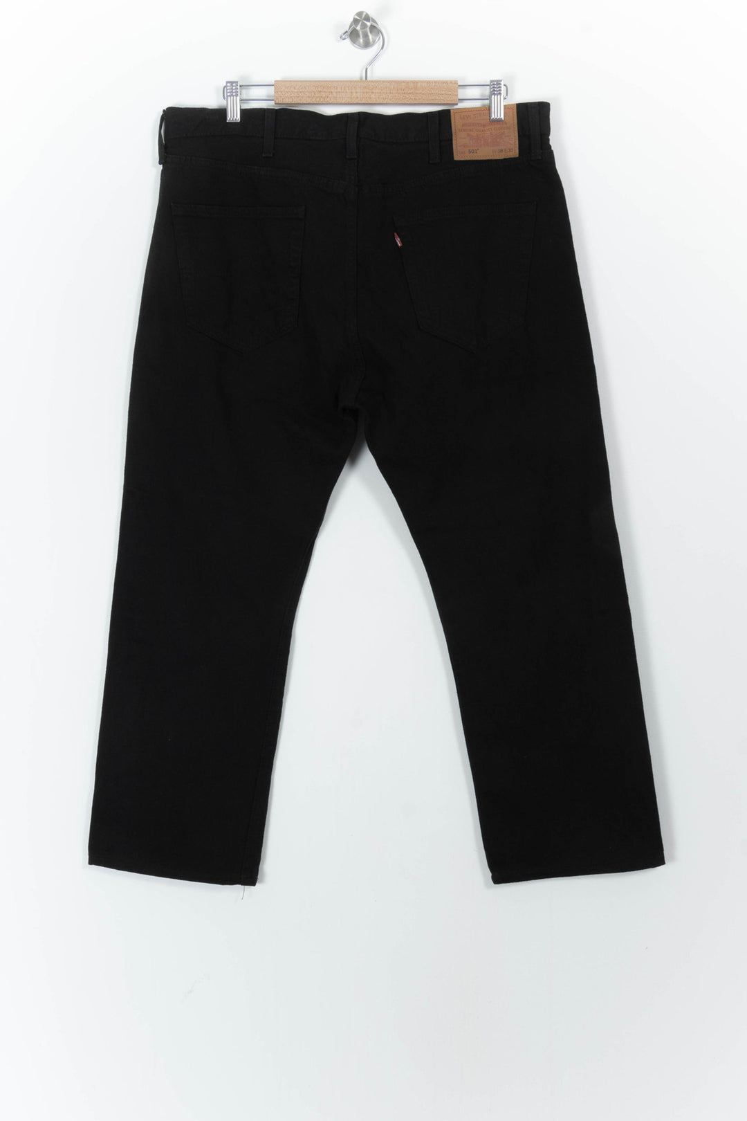 Jean Droit Noir - Taille XXXL/46 de la marque Levi's | PARAD68532 - Vendu par Paradigme - Image 4