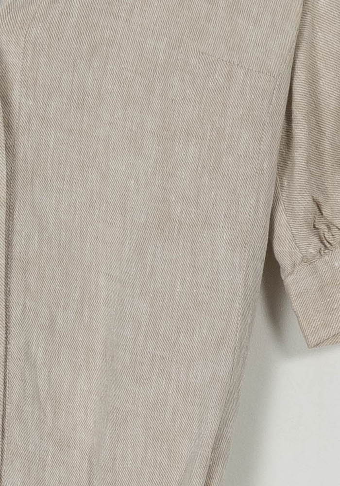 Robe Chemise Beige - Taille S/36 de la marque Claudie Pierlot | PARAD68535 - Vendu par Paradigme - Image 3