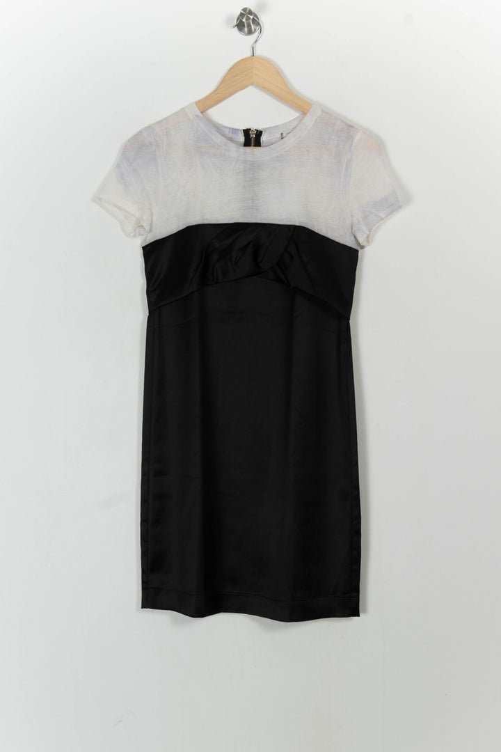 Robe Courte Noire et Blanche - Taille S/36 de la marque IKKS | PARAD68540 - Vendu par Paradigme - Image 2