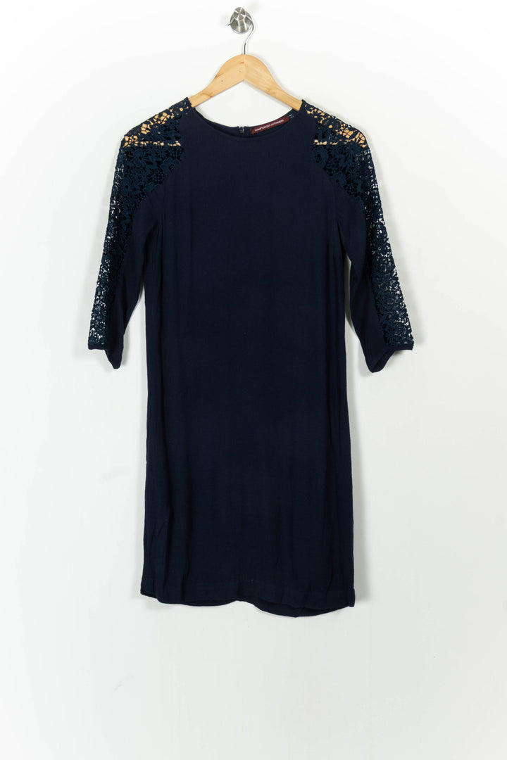 Robe Droite Bleu - Taille L/40 de la marque Comptoir des Cotonniers | PARAD68542 - Vendu par Paradigme - Image 2