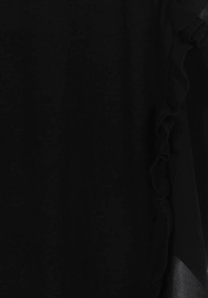 Blouse Noire - Taille S/36 de la marque Claudie Pierlot | PARAD68550 - Vendu par Paradigme - Image 3