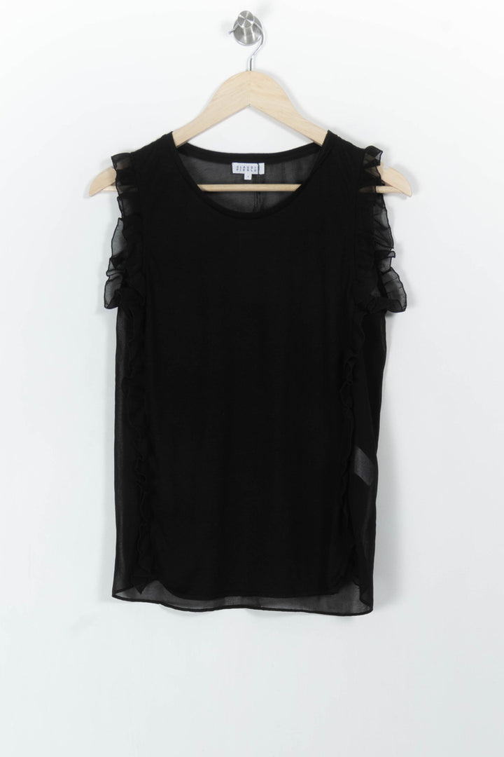 Blouse Noire - Taille S/36 de la marque Claudie Pierlot | PARAD68550 - Vendu par Paradigme - Image 2