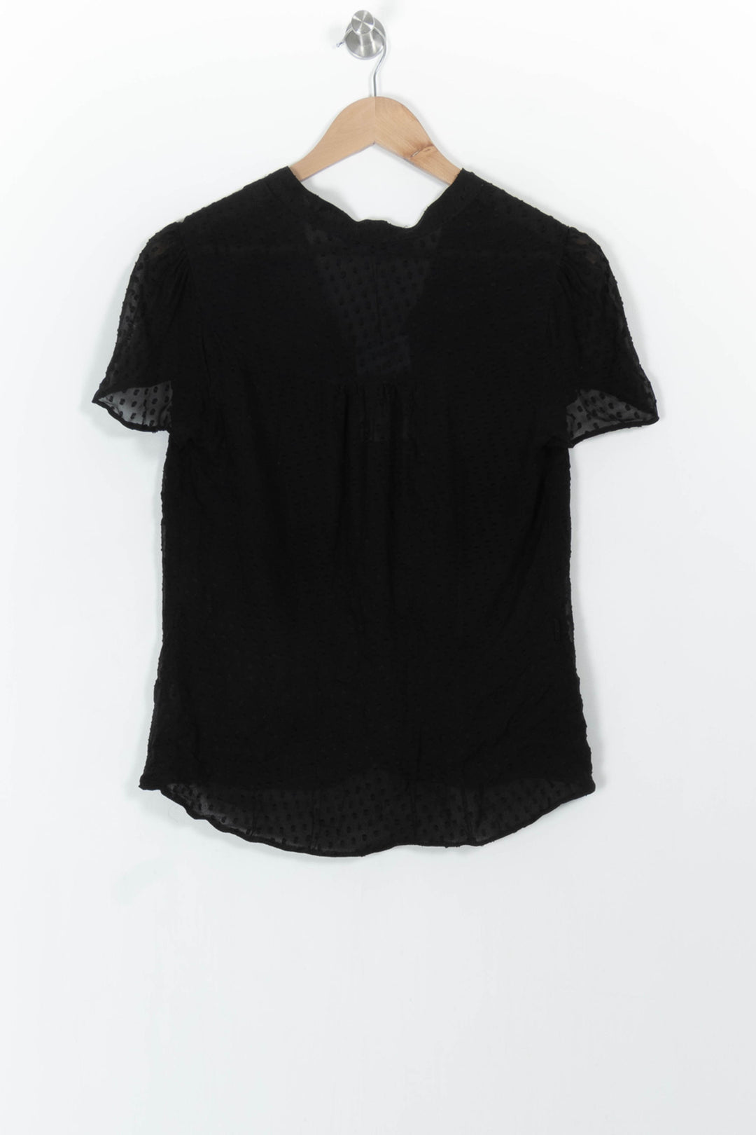 Blouse Noire - Taille XL/42 de la marque Caroll | PARAD68556 - Vendu par Paradigme - Image 4