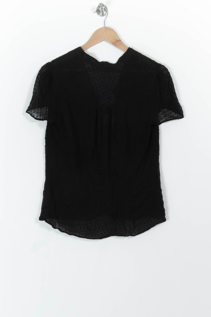 Blouse Noire - Taille XL/42 de la marque Caroll | PARAD68556 - Vendu par Paradigme - Image 4