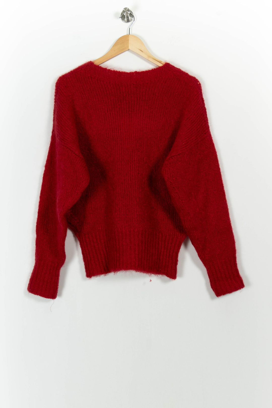 Pull Bordeaux - Taille M/38 de la marque Isabel Marant | PARAD68588 - Vendu par Paradigme - Image 4