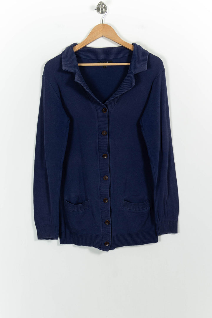 Cardigan Bleu - Taille L/40 de la marque Agnès b. | PARAD68618 - Vendu par Paradigme - Image 2