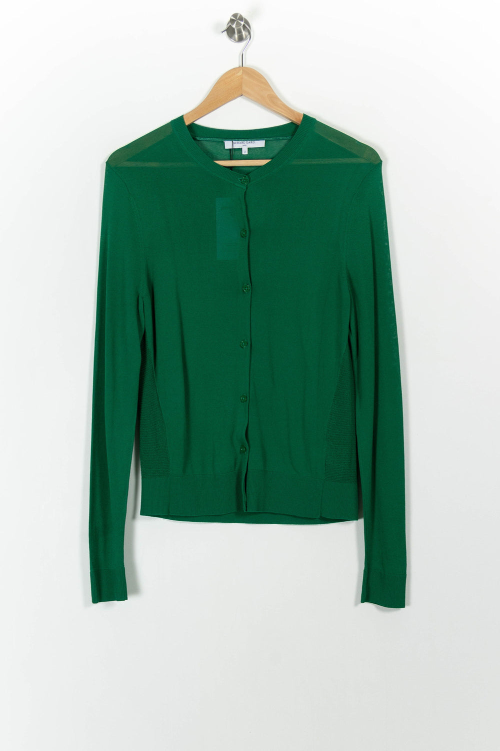 Cardigan Vert - Taille M/38 de la marque Gerard Darel | PARAD68630 - Vendu par Paradigme - Image 2