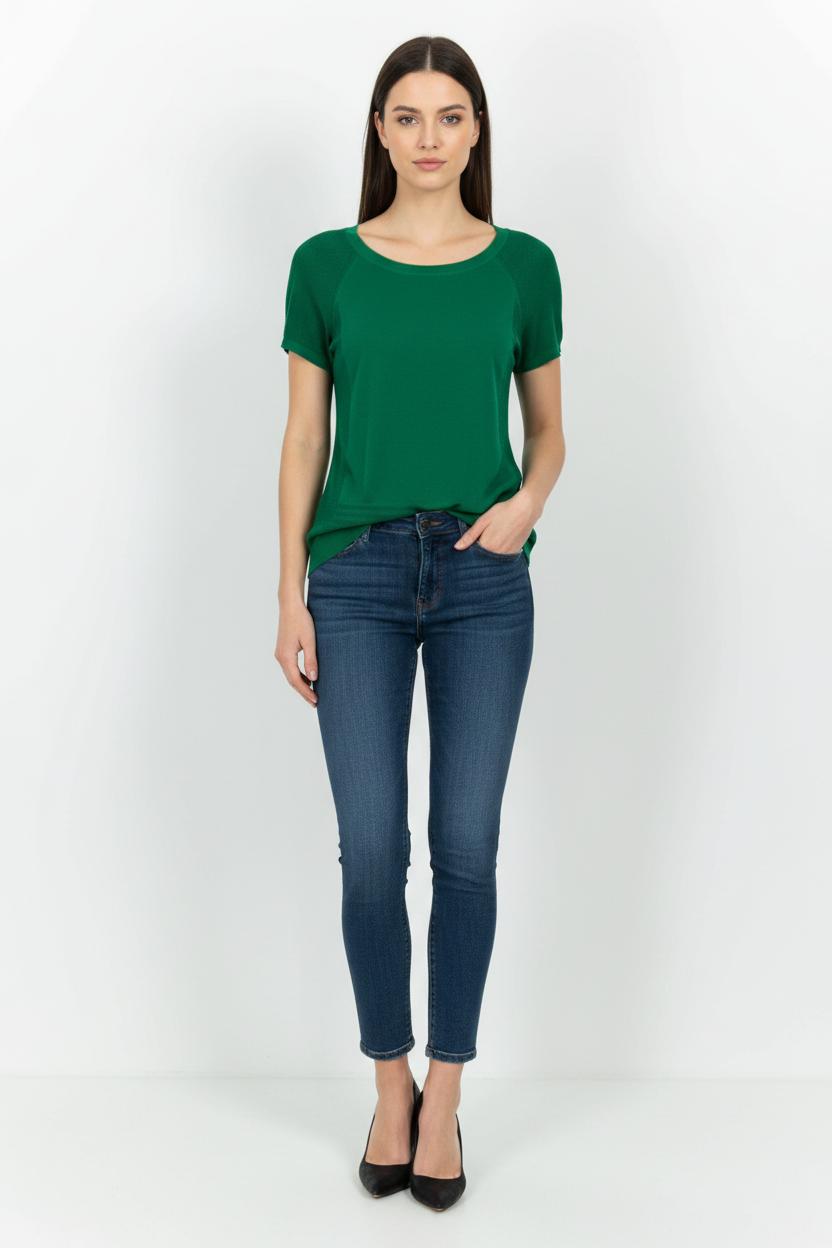 T-shirt Vert - Taille M/38 de la marque Gerard Darel | PARAD68631 - Vendu par Paradigme - Image 1