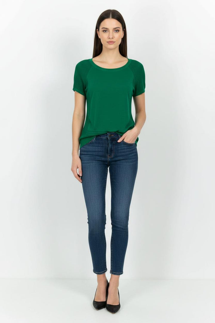 T-shirt Vert - Taille M/38 de la marque Gerard Darel | PARAD68631 - Vendu par Paradigme - Image 1
