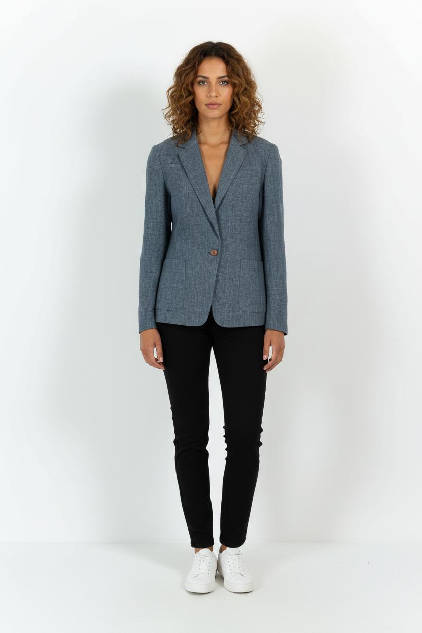 Blazer Bleu - Taille L/40 de la marque Gerard Darel | PARAD68634 - Vendu par Paradigme - Image 1