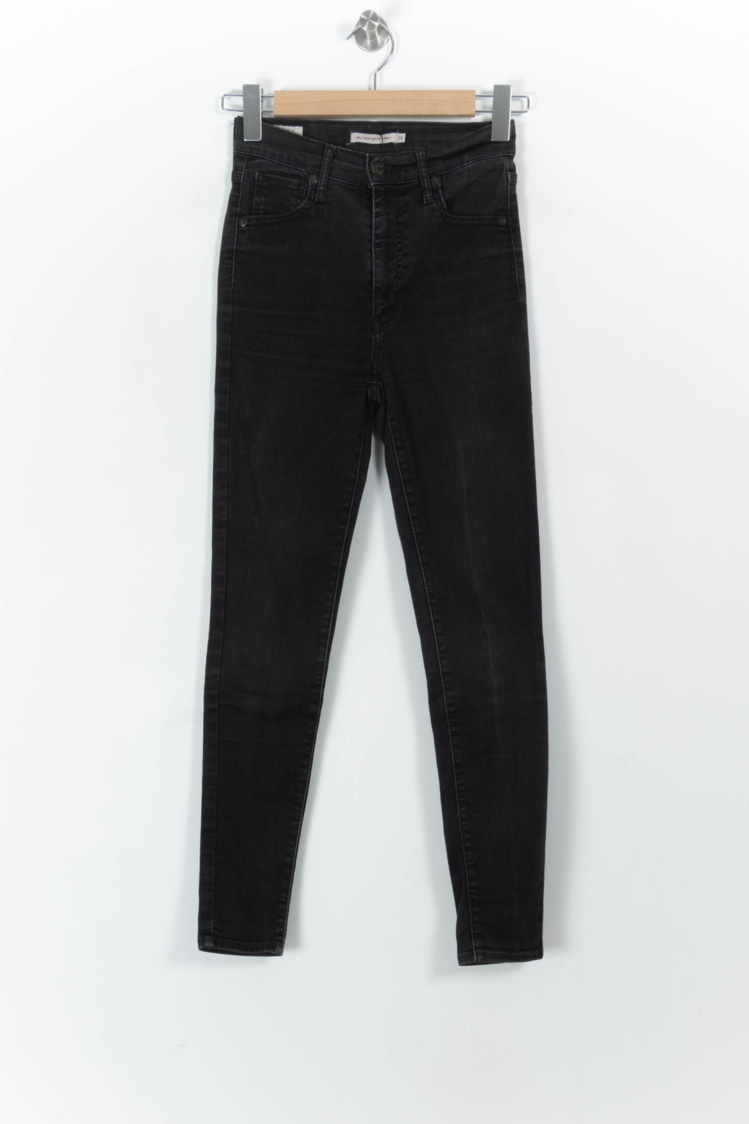 Jean Skinny Noir - Taille S/36 de la marque Levi's | PARAD68644 - Vendu par Paradigme - Image 2