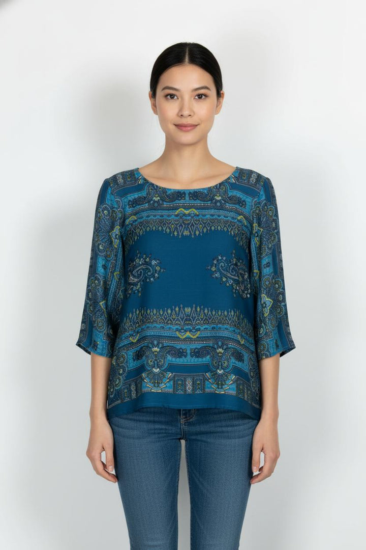 Blouse Bleue - Taille XXL/44 de la marque Maison 123 | PARAD68648 - Vendu par Paradigme - Image 1