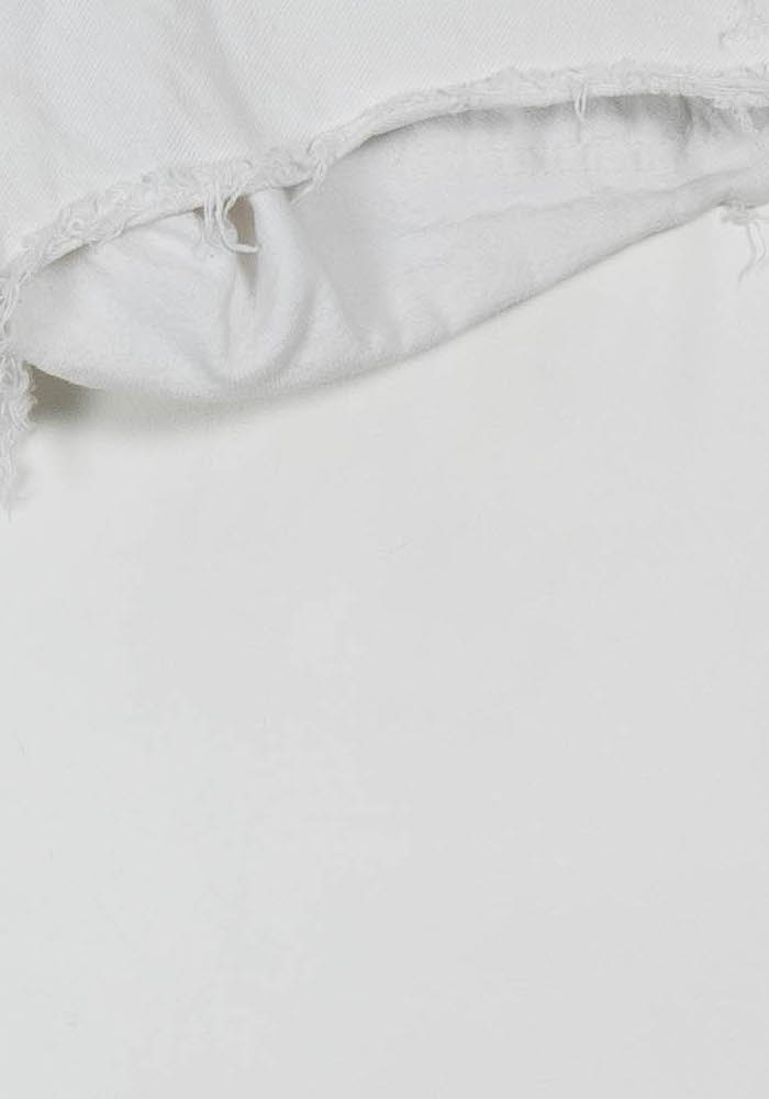 Short en Jean Blanc - Taille S/36 de la marque Levi's | PARAD68664 - Vendu par Paradigme - Image 3