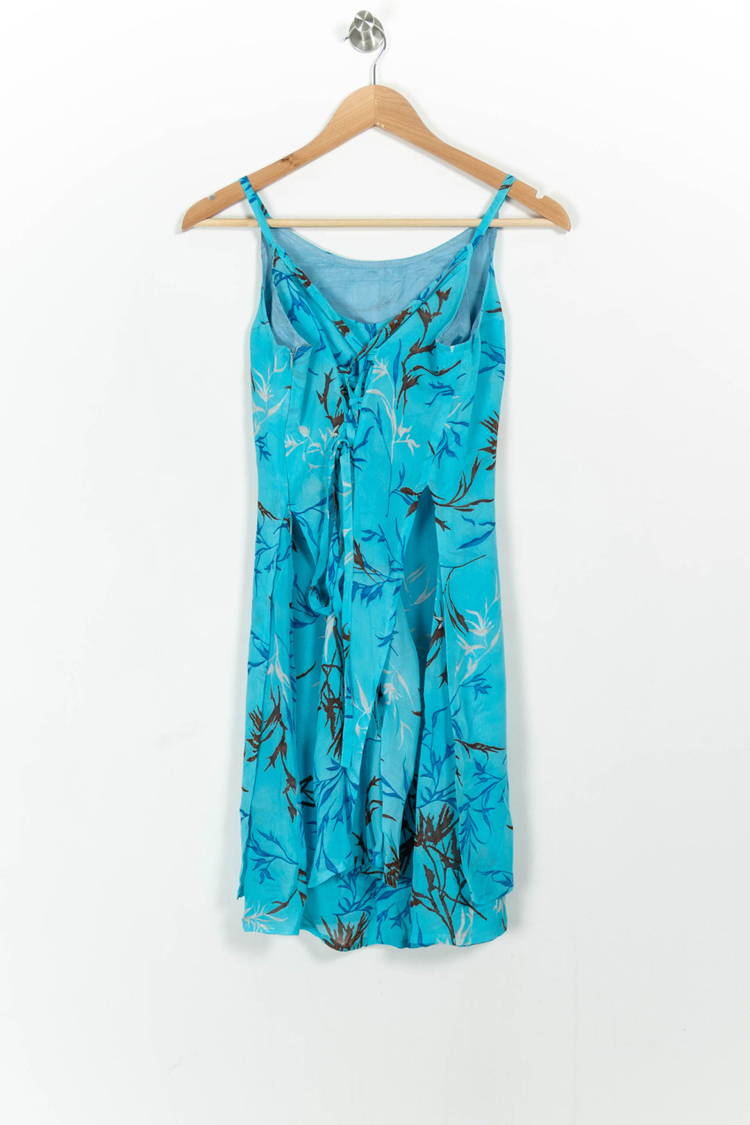 Robe à Bretelles Bleue - Taille M/38 de la marque Maison 123 | PARAD68670 - Vendu par Paradigme - Image 4