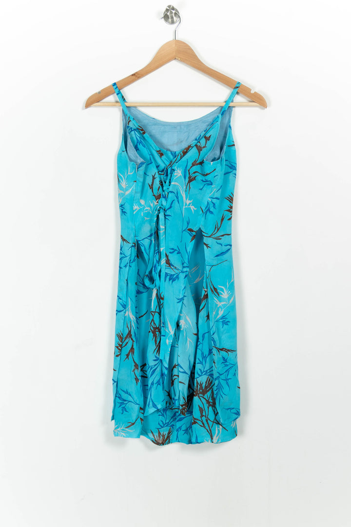 Robe à Bretelles Bleue - Taille M/38 de la marque Maison 123 | PARAD68670 - Vendu par Paradigme - Image 4