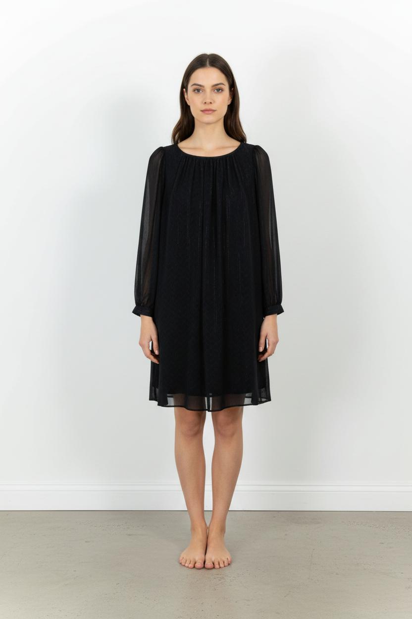 Robe Fluide Noire - Taille S/36 de la marque Comptoir des Cotonniers | PARAD68693 - Vendu par Paradigme - Image 1