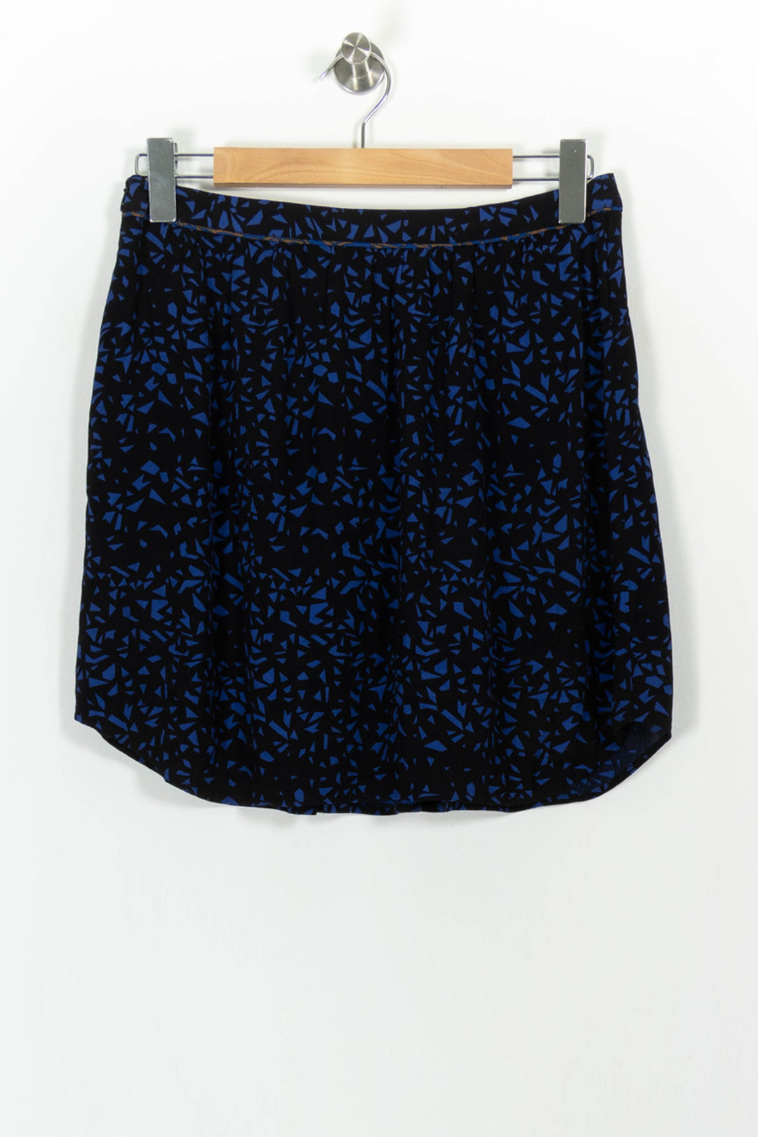 Jupe Courte Noire et Bleue - Taille M/38 de la marque Comptoir des Cotonniers | PARAD68694 - Vendu par Paradigme - Image 4