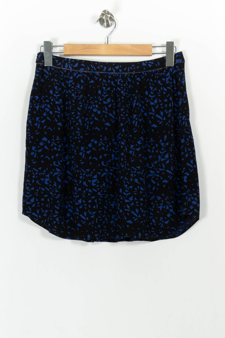 Jupe Courte Noire et Bleue - Taille M/38 de la marque Comptoir des Cotonniers | PARAD68694 - Vendu par Paradigme - Image 4