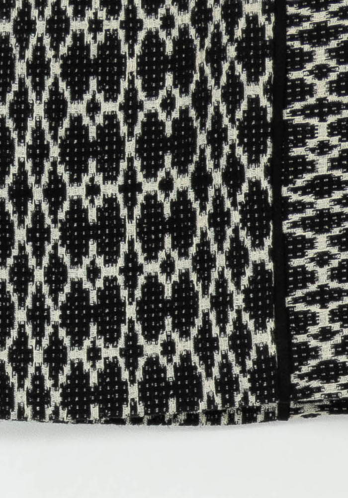 Jupe Droite Noire et Blanche - Taille S/36 de la marque Comptoir des Cotonniers | PARAD68696 - Vendu par Paradigme - Image 3