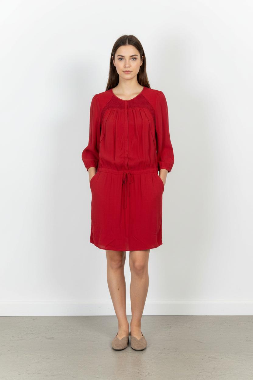 Robe Courte Rouge - Taille M/38 de la marque Comptoir des Cotonniers | PARAD68701 - Vendu par Paradigme - Image 1