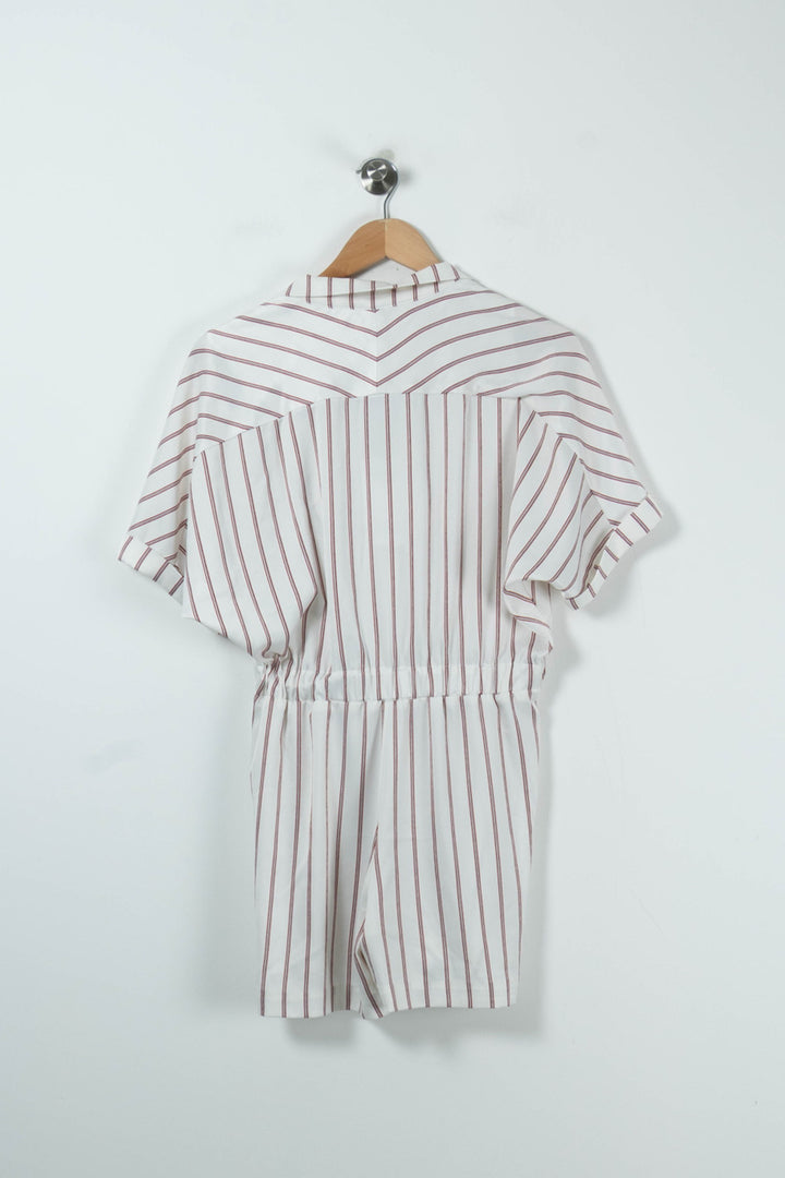 Combinaison Blanche et Rayée - Taille L/40 de la marque Maje | PARAD68703 - Vendu par Paradigme - Image 4