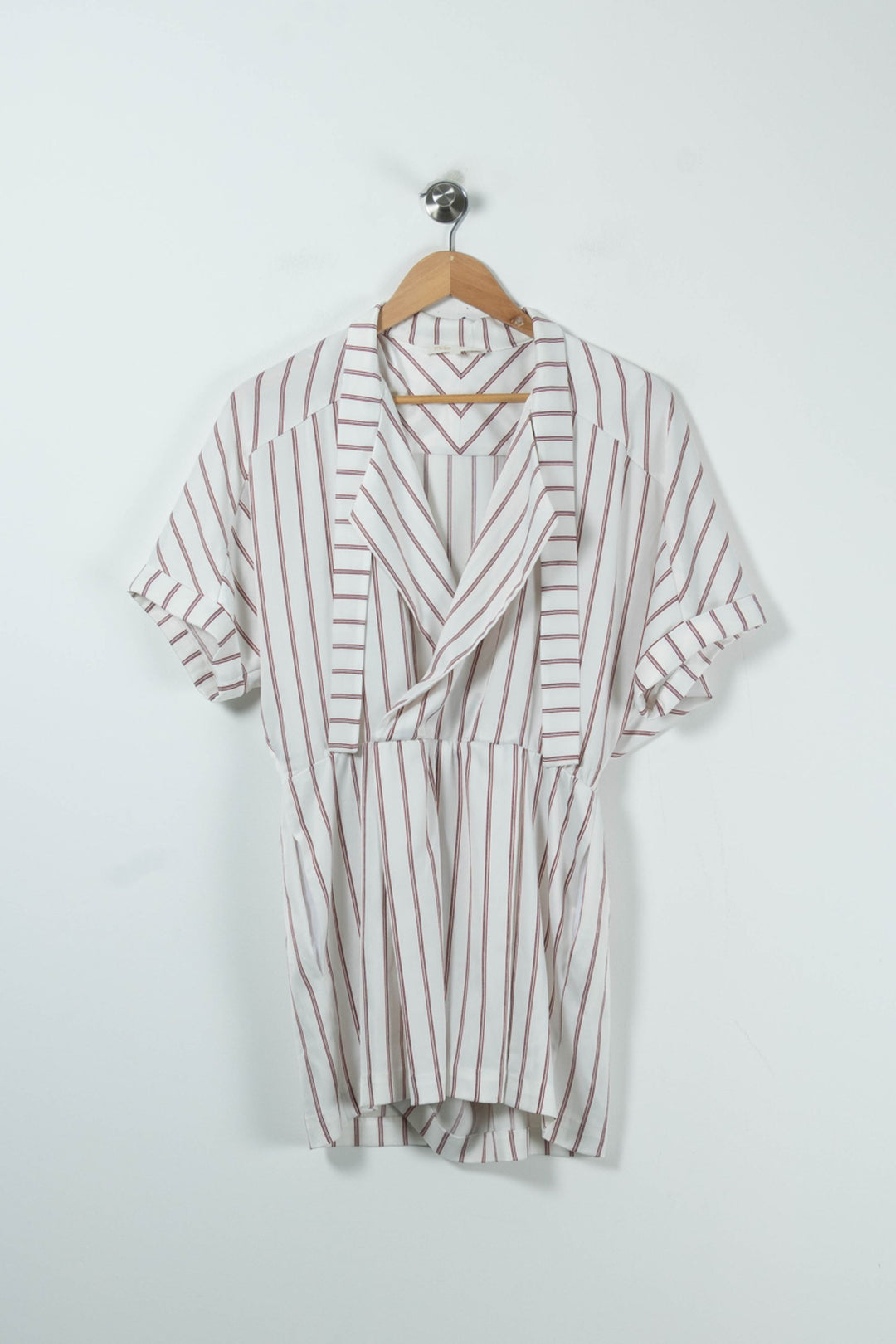 Combinaison Blanche et Rayée - Taille L/40 de la marque Maje | PARAD68703 - Vendu par Paradigme - Image 2