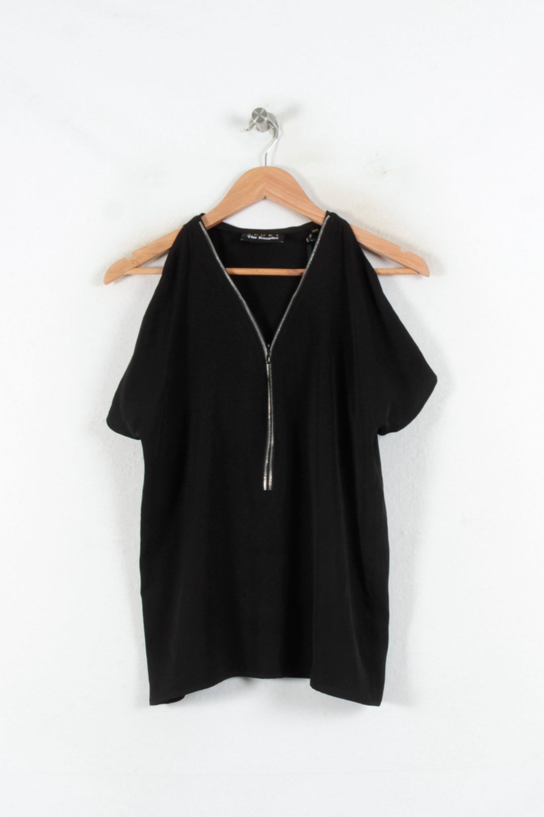 Blouse Noire - Taille XXL/44 de la marque The Kooples | PARAD68706 - Vendu par Paradigme - Image 2