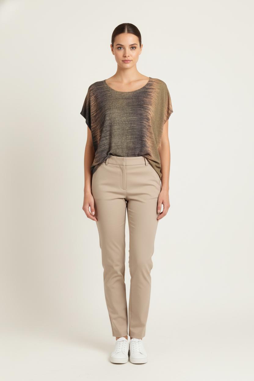 Top Multicolore - Taille S/36 de la marque Notshy Cashmere | PARAD68709 - Vendu par Paradigme - Image 1