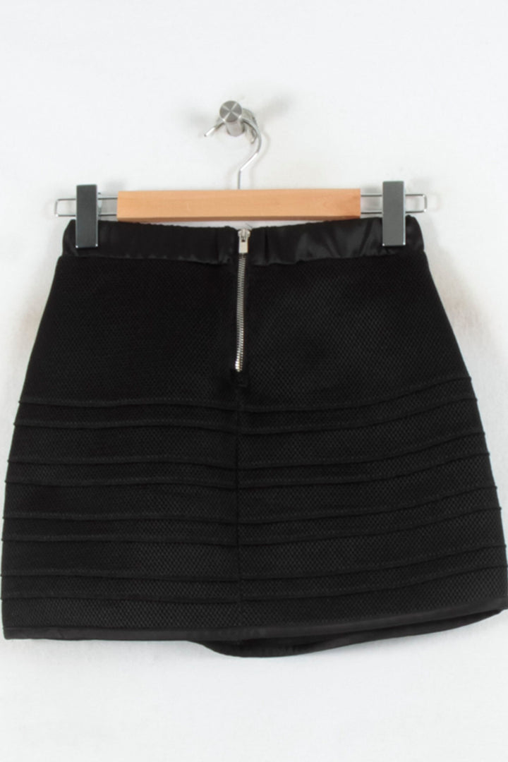 Jupe Courte Noire - Taille M/38 de la marque Maje | PARAD68714 - Vendu par Paradigme - Image 4