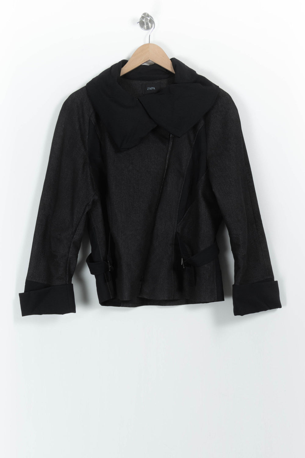 Veste Noire - Taille XL/42 de la marque ZAPA | PARAD68716 - Vendu par Paradigme - Image 2