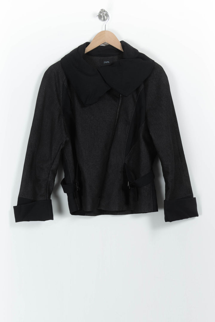 Veste Noire - Taille XL/42 de la marque ZAPA | PARAD68716 - Vendu par Paradigme - Image 2