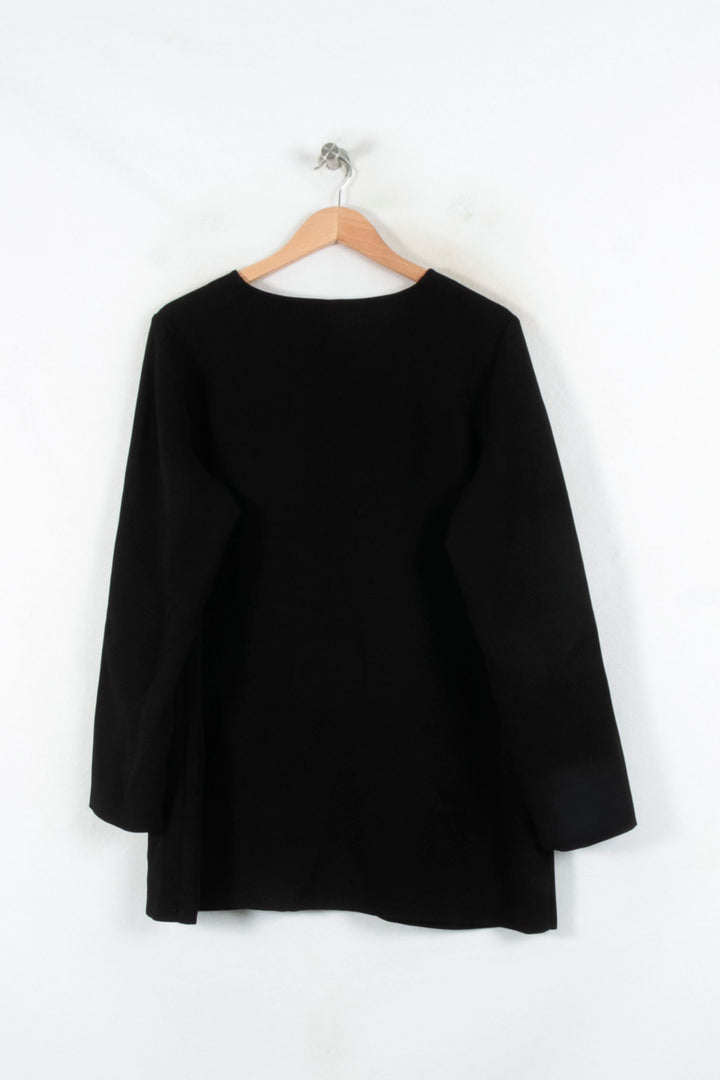 Robe Noire - Taille M/38 de la marque Marina Rinaldi | PARAD68718 - Vendu par Paradigme - Image 4