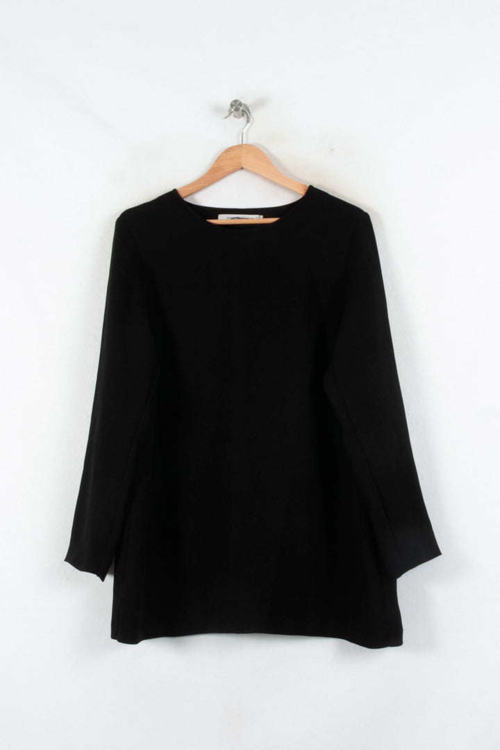 Robe Noire - Taille M/38 de la marque Marina Rinaldi | PARAD68718 - Vendu par Paradigme - Image 2