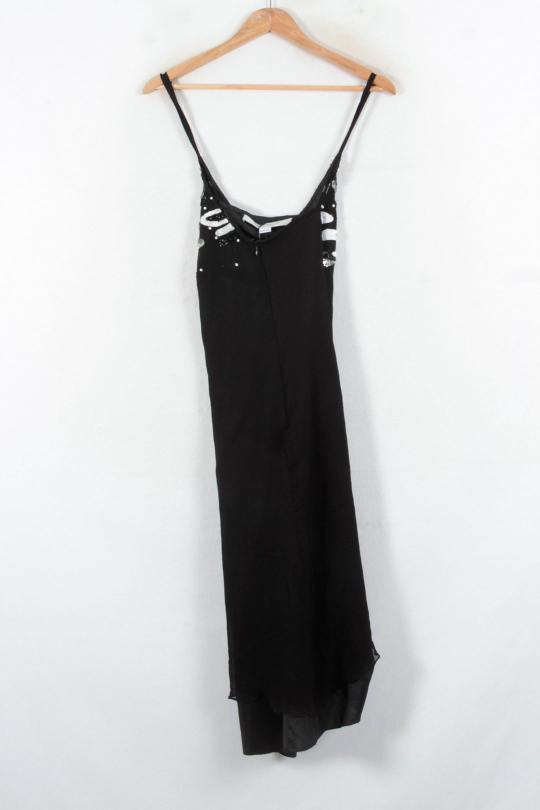 Robe Longue Noire et Argentée - Taille S/36 de la marque Marina Rinaldi | PARAD68720 - Vendu par Paradigme - Image 4