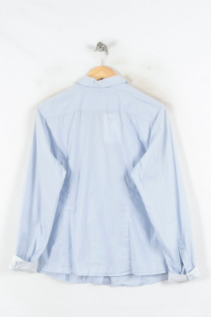 Chemise Bleue - Taille M/38 de la marque Marina Rinaldi | PARAD68730 - Vendu par Paradigme - Image 4