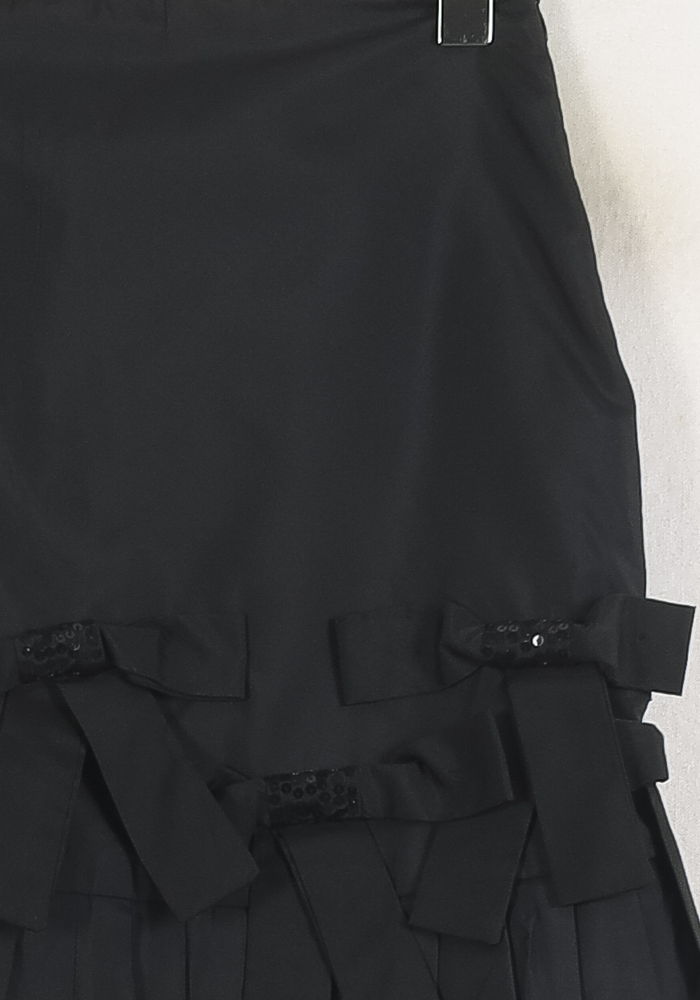 Jupe Plissée Noire - Taille S/36 de la marque Derhy | PARAD68737 - Vendu par Paradigme - Image 3