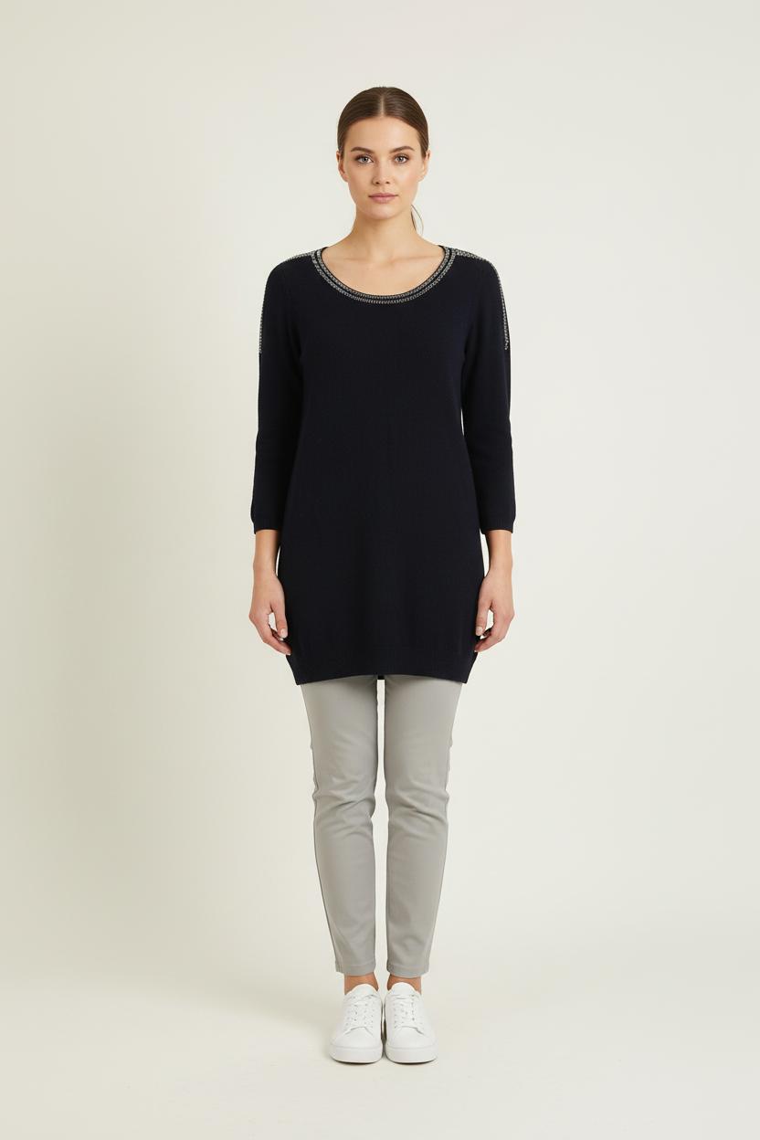 Pull Bleu - Taille M/38 de la marque Sandro | PARAD68741 - Vendu par Paradigme - Image 1