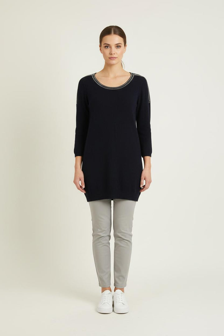 Pull Bleu - Taille M/38 de la marque Sandro | PARAD68741 - Vendu par Paradigme - Image 1