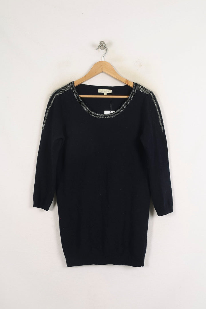 Pull Bleu - Taille M/38 de la marque Sandro | PARAD68741 - Vendu par Paradigme - Image 2